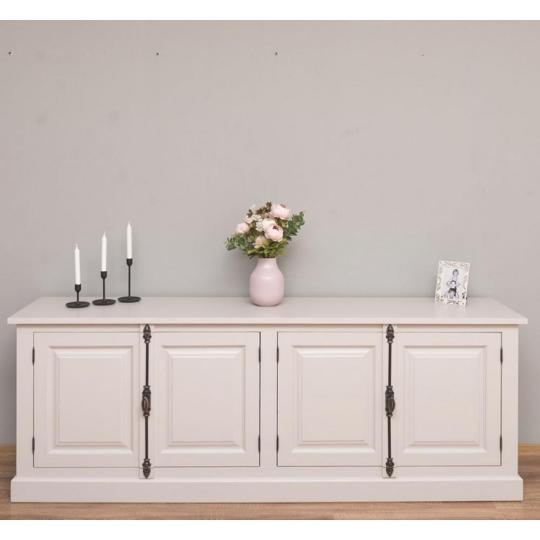 biele tv skrinka komoda rustikalne masivne drevo provensalska komoda skrinka klasicky elegantne nabytok obyvacia izba pracovna izba spalna tv skrinka nabytok lameridiana bytovy dizajn obchod budapest.jpg